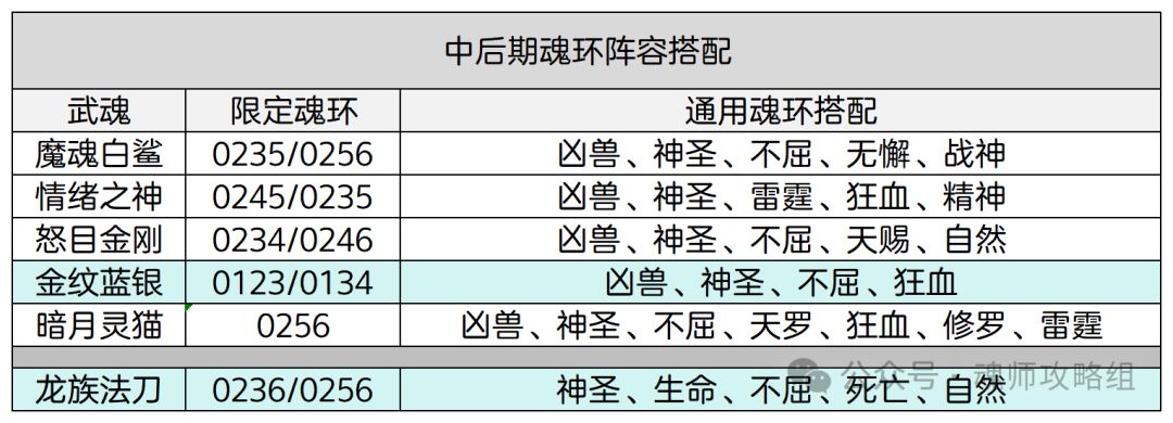 斗罗大陆H5怒目金刚魂环阵容搭配攻略  第18张